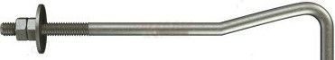 Болт фундаментный / анкерный (тип 1.2) M42x1400