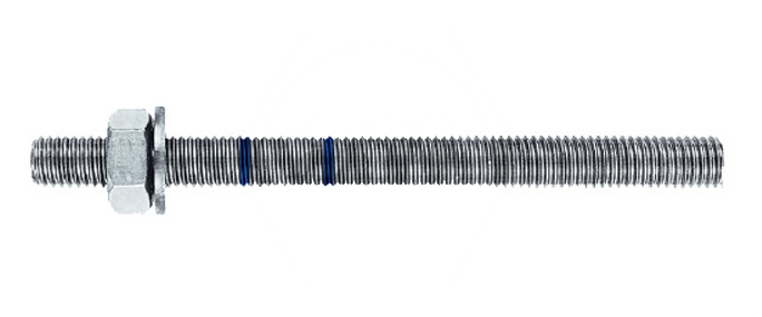 MIT-S Анкерная шпилька, оцинкованная сталь, 5.8 M10x170