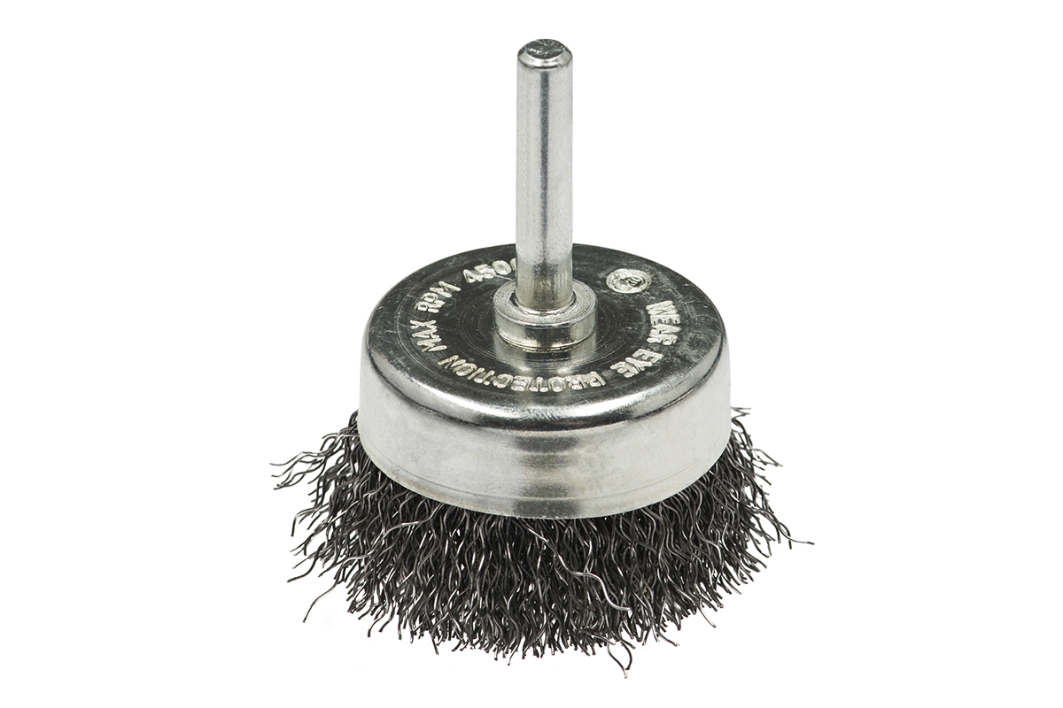 Щетка чашечная, гофрированная для дрелей № 105 ПрофОснастка Мастер хв 6 мм D80 мм RPM 4500 S 0,3