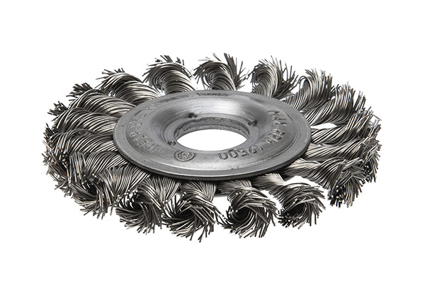 Щетка цилиндрическая, жгутовая для УШМ  (НЕРЖАВЕЙКА)