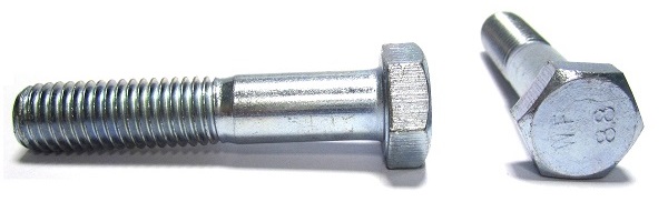 Болт оцинкованый кл пр 8.8 DIN 933 24х130