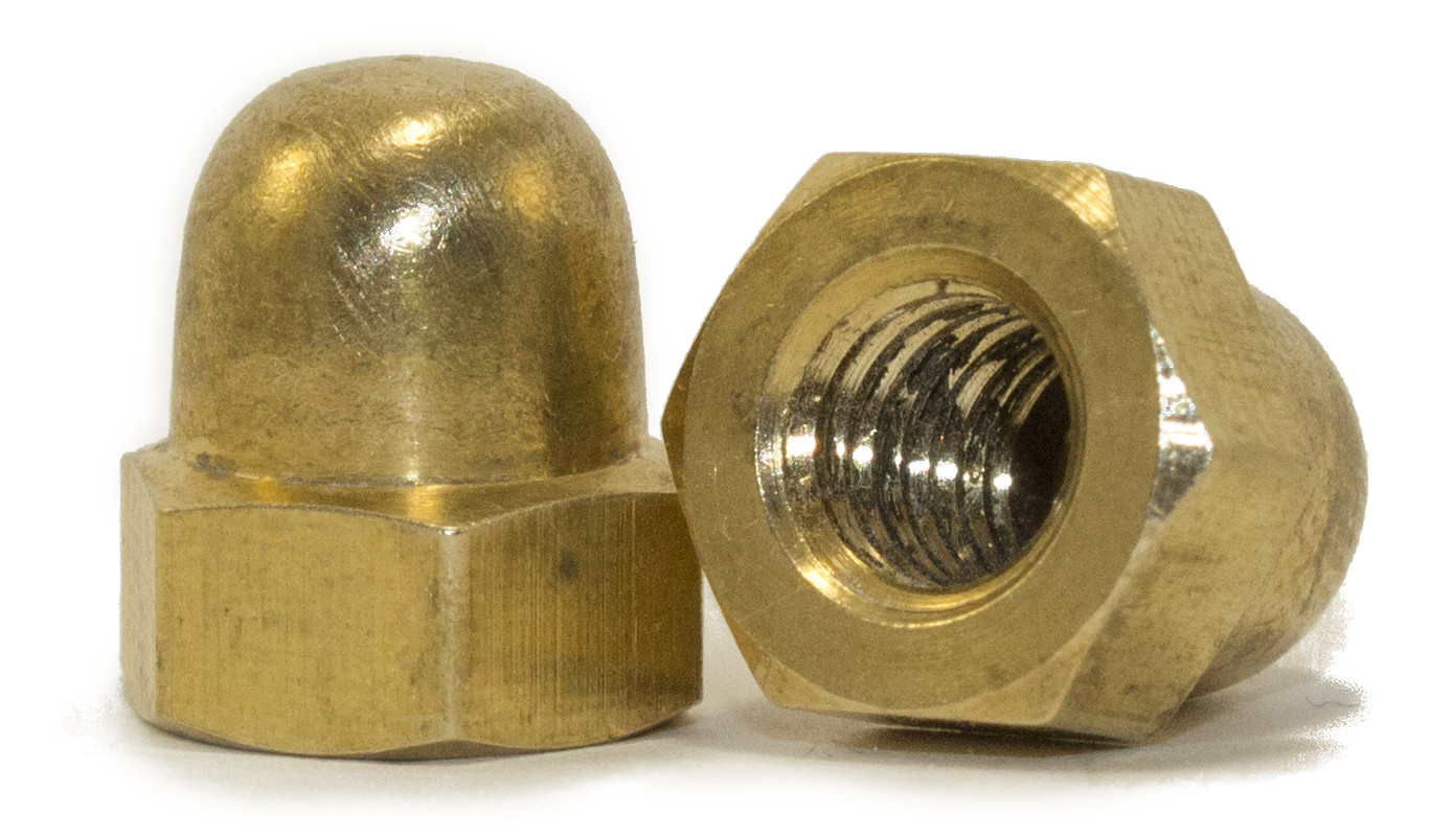 М8 Гайка колпачковая латунная DIN1587