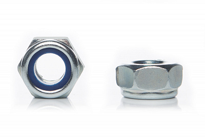 Гайки с контрящим (стопорным) кольцом DIN 985 (М10-М14)