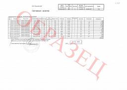 Сертификат на Болт с дюймовой резьбой UNC DIN 933 9